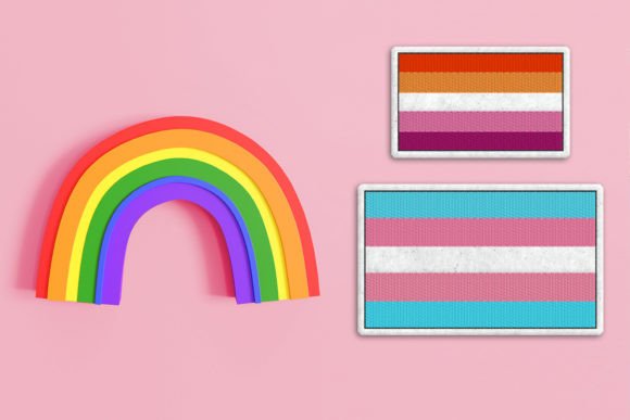 5 Color Striped Pride Flag ITH Feltie Review
