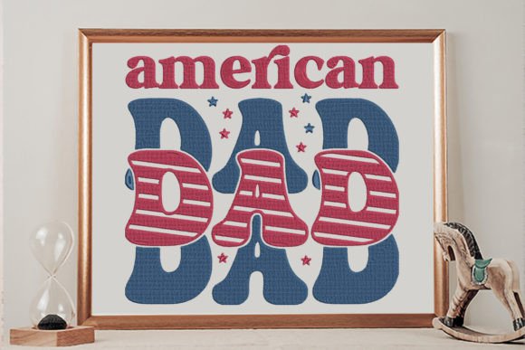 American Dad Stacked Echo 4th July Embroidery Review