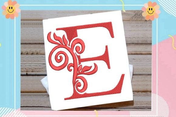 Beautiful Letter E Monogram Review for Boutique Sweatshirts
