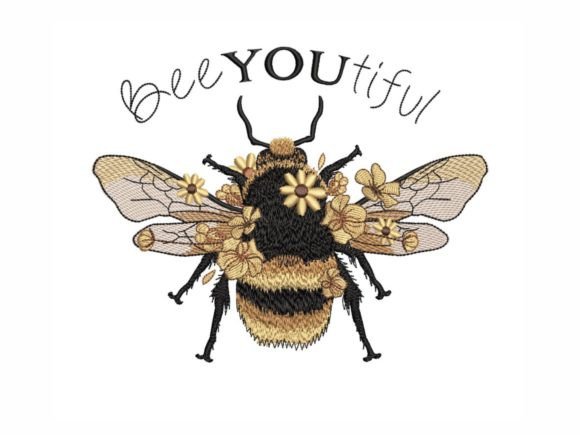 Beeyoutiful Bee Embroidery Design Review