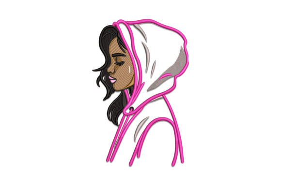 Cute Girl Hoodie Embroidery Review