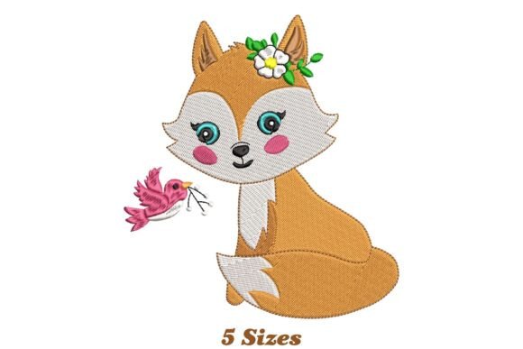 Floral Fox with Bird Embroidery Review