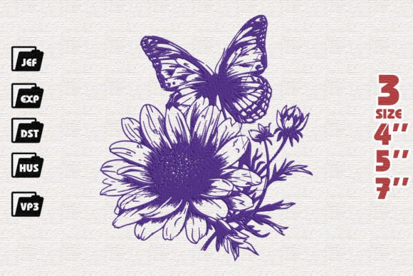 Flower Butterfly Embroidery Review