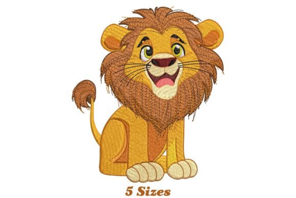 Funny Lion Embroidery Design Review
