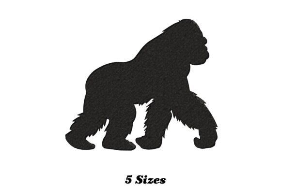 Gorilla Silhouette Embroidery Review