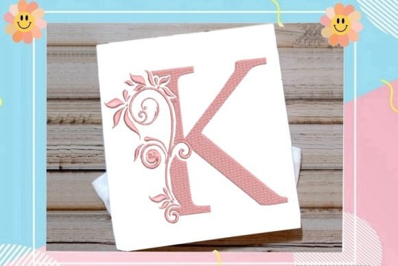 K Beautiful Monogram Letter Review