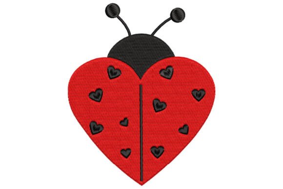 Ladybird Heart Love Ladybug Embroidery Review