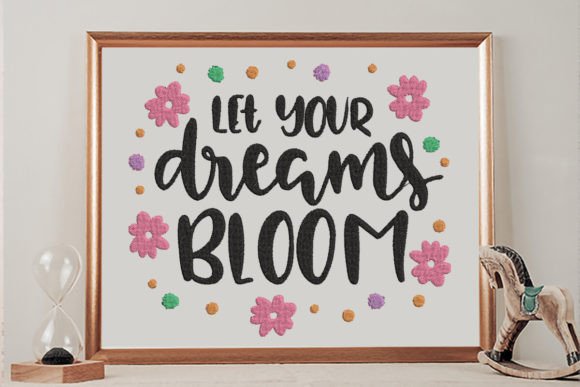 Let Your Dreams Bloom Embroidery Review