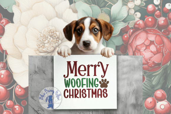 Merry Woofing Christmas Embroidery Review