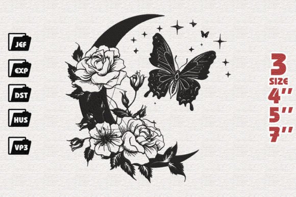 Mystical Boho Moon Embroidery Review