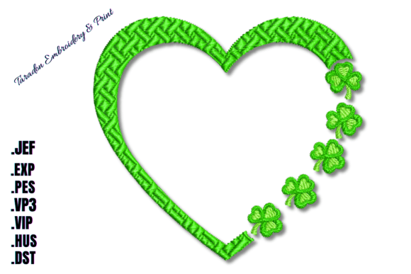 Shamrock Heart Embroidery Review for Apparel Projects