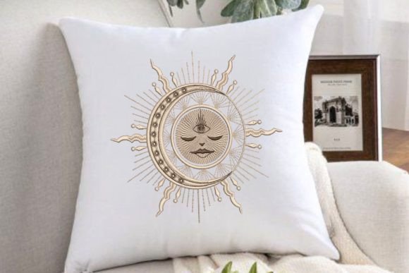 Sun with Face Moon and Star Embroidery Review