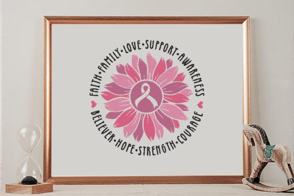 Sunflower and Ribbon, Circle Embroidery Review