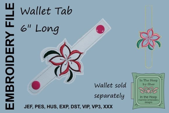Swirly Flower Wallet Tab Review for Business Merch